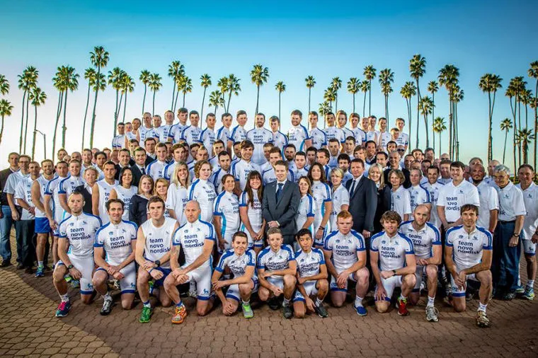 {'en': 'The Team Novo Nordisk participates in the cyclist laps to Navarra and La Rioja', 'es': 'El Team Novo Nordisk participa en las vueltas ciclistas a Navarra y La Rioja'} Image