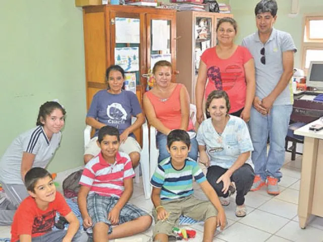 {'en': 'Boys with diabetes have a clinic orientation space (Paraguay)', 'es': 'Chicos con diabetes tienen un espacio de orientación en Clínicas (Paraguay)'} Image