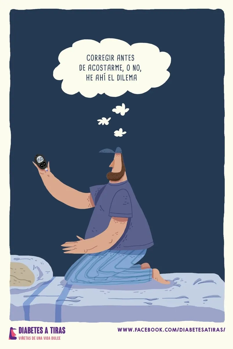 {'en': 'Sleep badly favors diabetes', 'es': 'Dormir mal favorece la diabetes'} Image