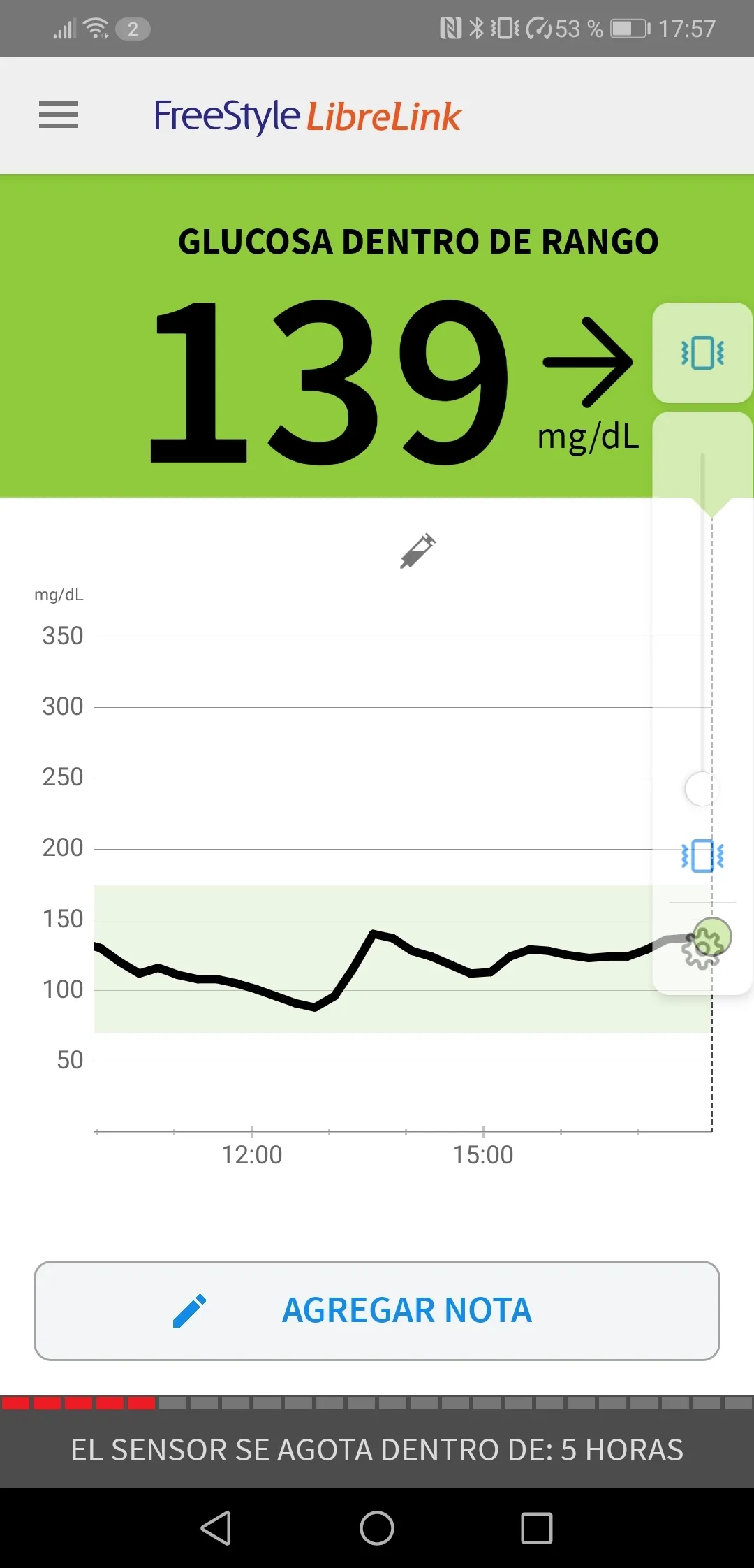 {'en': 'Contour Care glucose reader', 'es': 'Lector de glucosa contour care'} Image