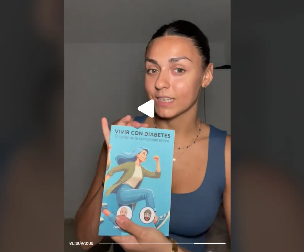 {'en': '📚 María Romeo recommends "living with diabetes: the power of the online community" 💙', 'es': '📚 María Romeo recomienda "Vivir con Diabetes: El poder de la comunidad online" 💙'} Image