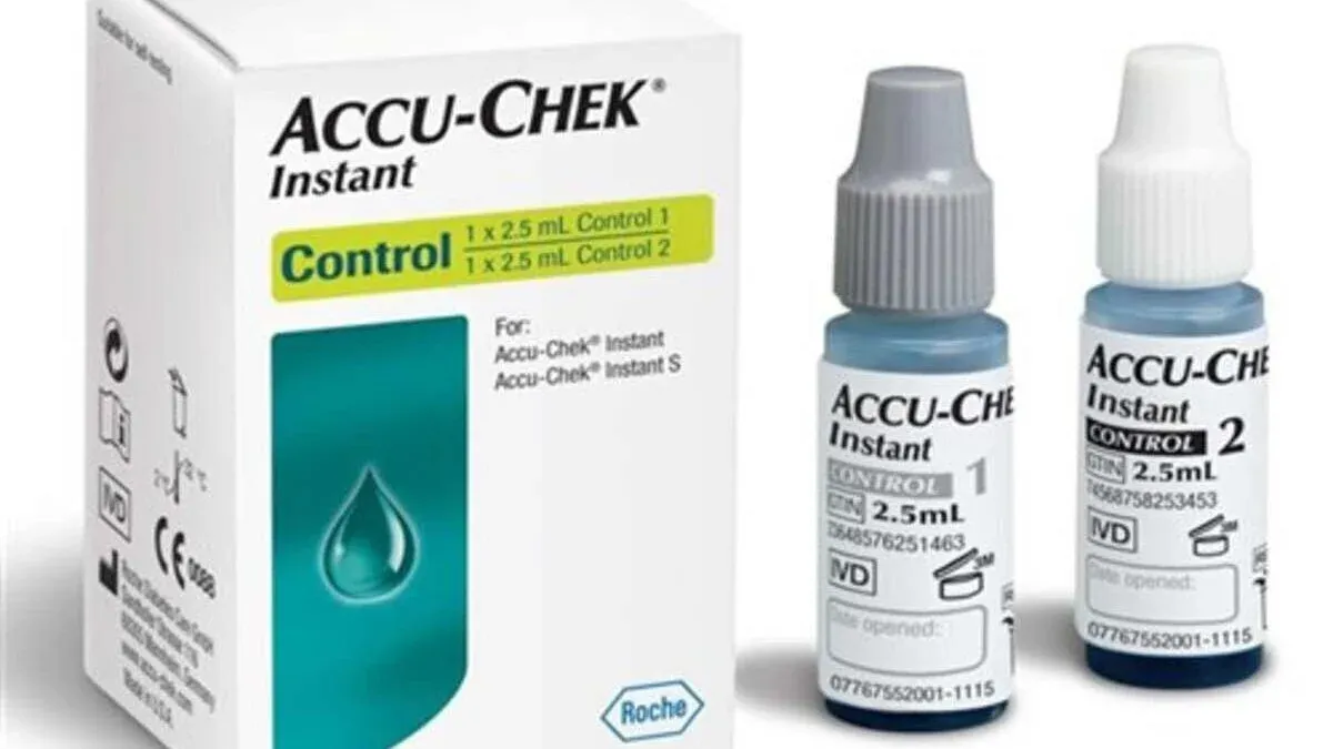 {'en': 'Accu-chek Instant control drops removed from the market to calibrate the glucometer with incorrect results', 'es': 'Sacan del mercado Gotas de control Accu-chek Instant para calibrar el glucómetro con resultados incorrectos'} Image