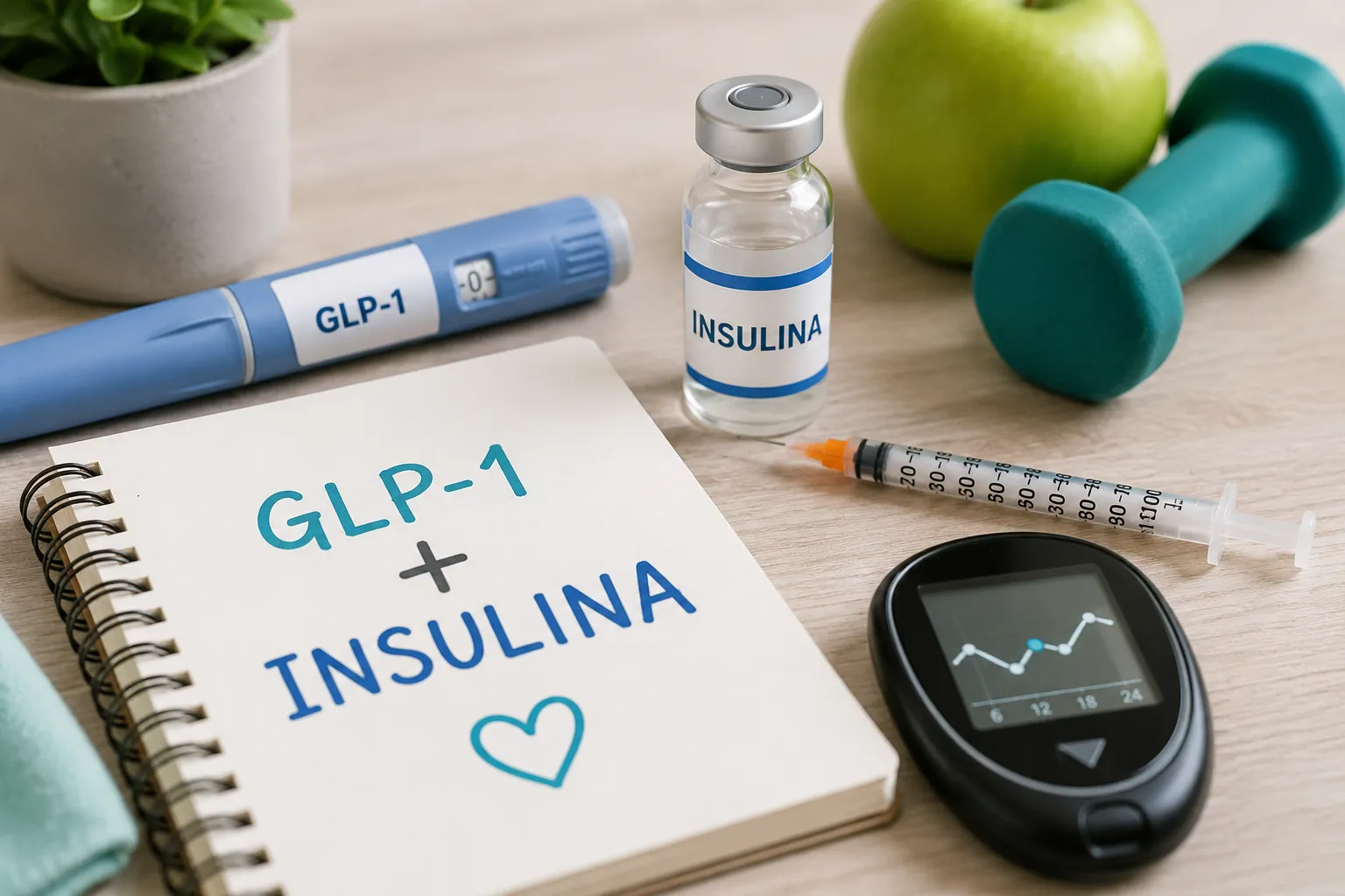 {'en': 'GLP-1 also in type 1 diabetes? An investigation worth continuing', 'es': '¿GLP-1 también en diabetes tipo 1? Una investigación que merece la pena seguir'} Image