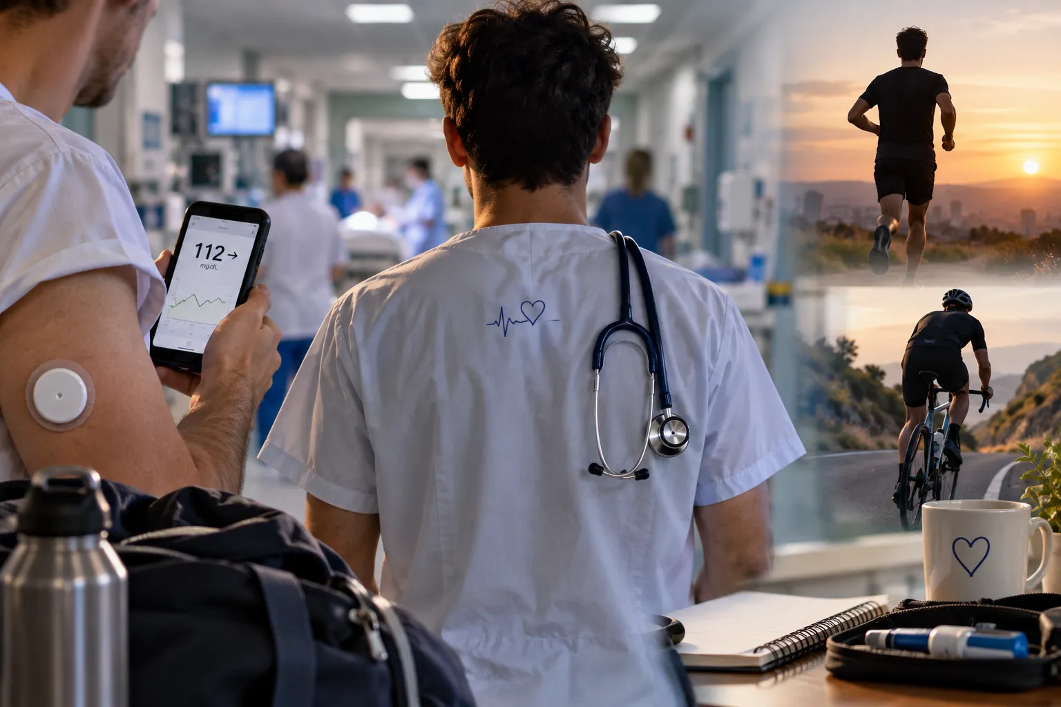 {'en': 'Javier, afronta guardias de 24 horas con diabetes: "Es difícil mantener el autocuidado"', 'es': 'Javier, afronta guardias de 24 horas con diabetes: "Es difícil mantener el autocuidado"'} Image