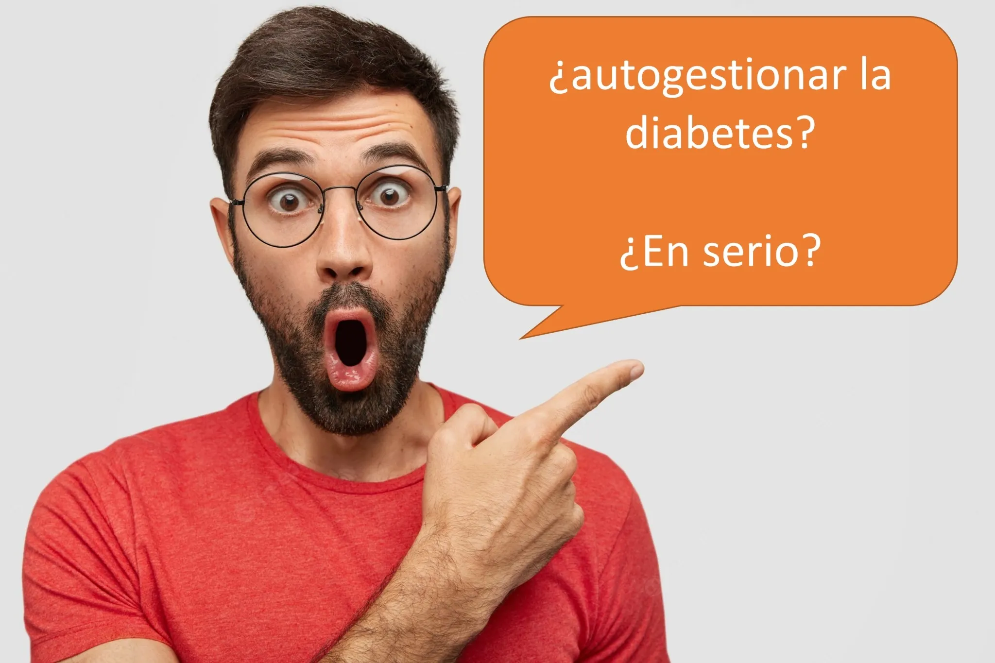 {'en': 'Can you self -manage diabetes?', 'es': '¿Se puede autogestionar la diabetes?'} Image