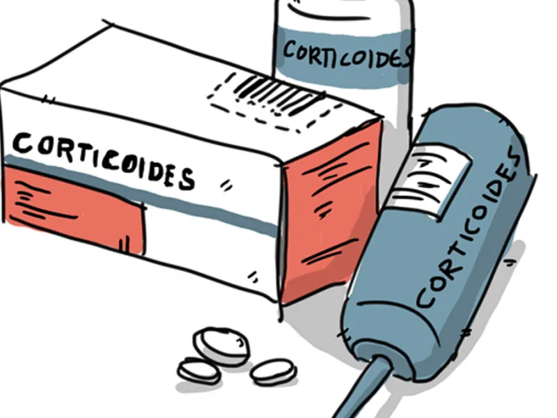 {'en': 'What happens to me with the corticosteroids', 'es': 'Que me pasa con los corticoides'} Image