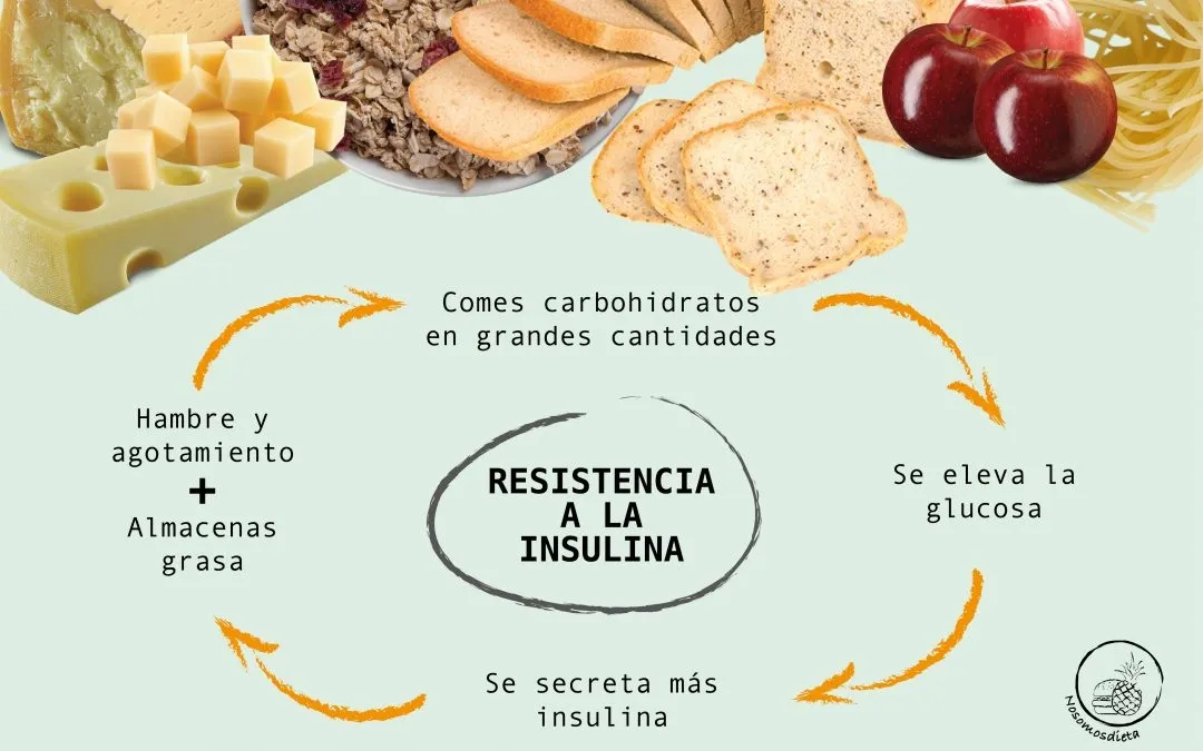 {'en': 'Insulin resistance', 'es': 'Resistencia a la insulina'} Image