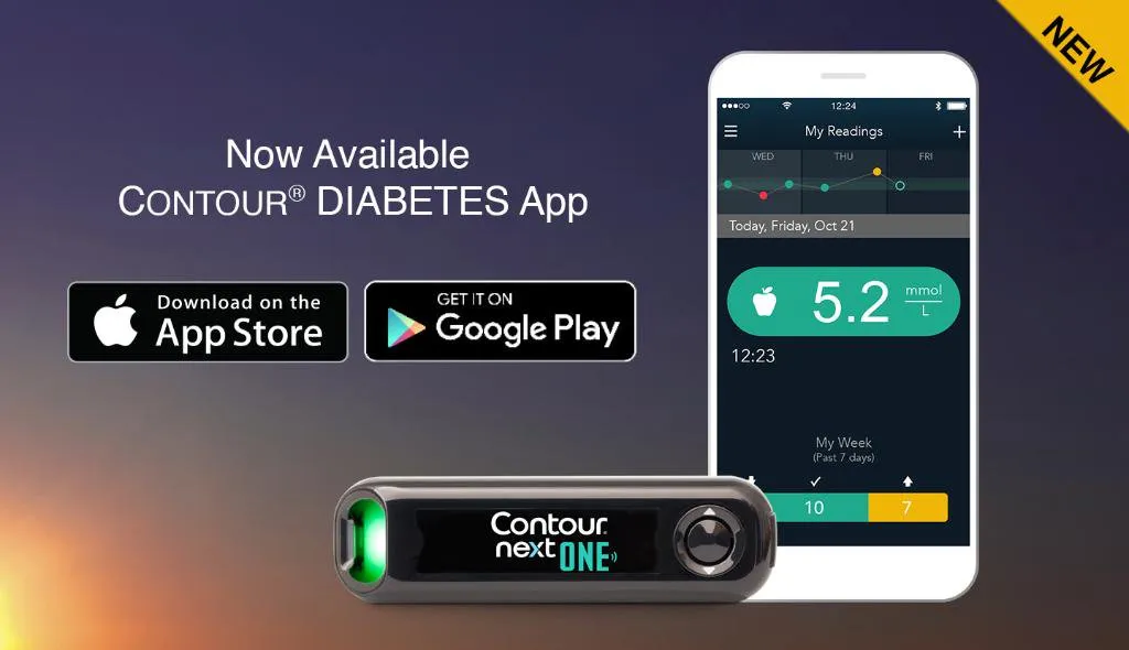 {'en': 'New APP "Contour Diabetes" by Eleviseia Diabetes Care ... Is it reliable?', 'es': 'Nueva app "Contour Diabetes" de Ascensia Diabetes Care... ¿Es fiable?'} Image