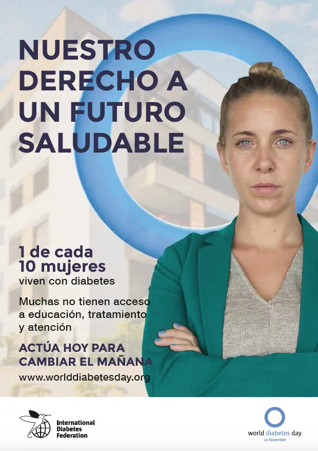 {'en': 'November 14, 2017, World Diabetes Day: Women and Diabetes', 'es': '14 de Noviembre de 2017, día mundial de la diabetes: Mujeres y Diabetes'} Image