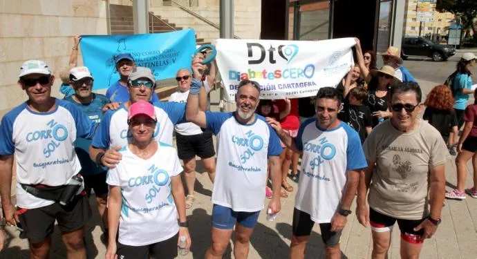 {'en': '70 kilometers for diabetes', 'es': '70 kilómetros por la diabetes'} Image