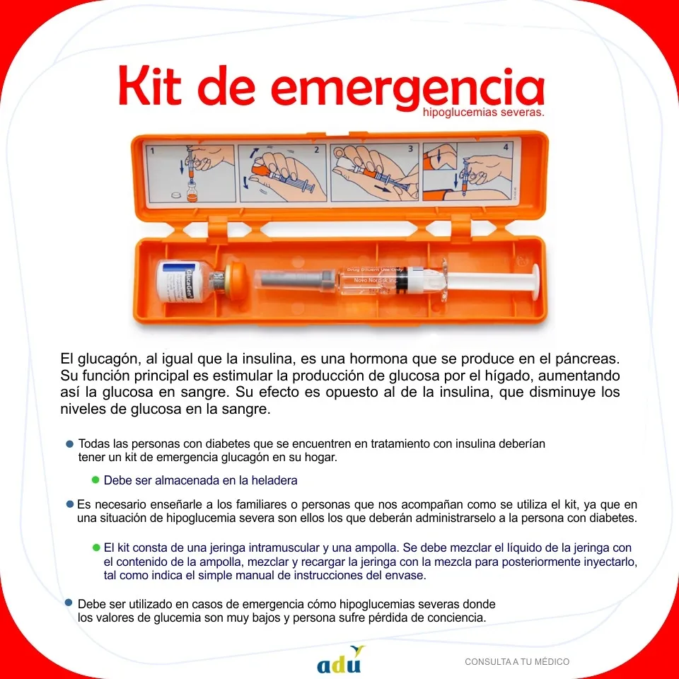 {'en': 'Travel with glucagon', 'es': 'Viajar con glucagón'} Image