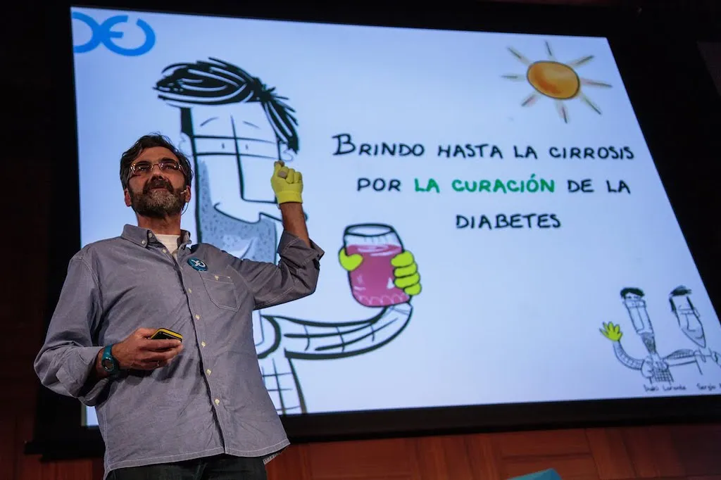 {'en': 'Iñaki Lorente: "Many lights and some shadow in Diabetes Experience Day-17"', 'es': 'Iñaki Lorente: "Muchas luces y alguna sombra en el Diabetes Experience Day-17"'} Image