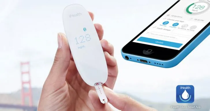 {'en': 'IHEALTH GLUCUCO+, glucose meter connected with you and with your doctor', 'es': 'iHealth Gluco+, medidor de glucosa conectado contigo y con tú médico'} Image