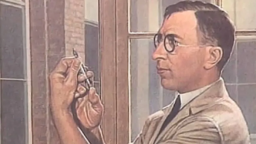 {'en': 'Frederick Banting, the discoverer of insulin', 'es': 'Frederick Banting, el descubridor de la insulina'} Image