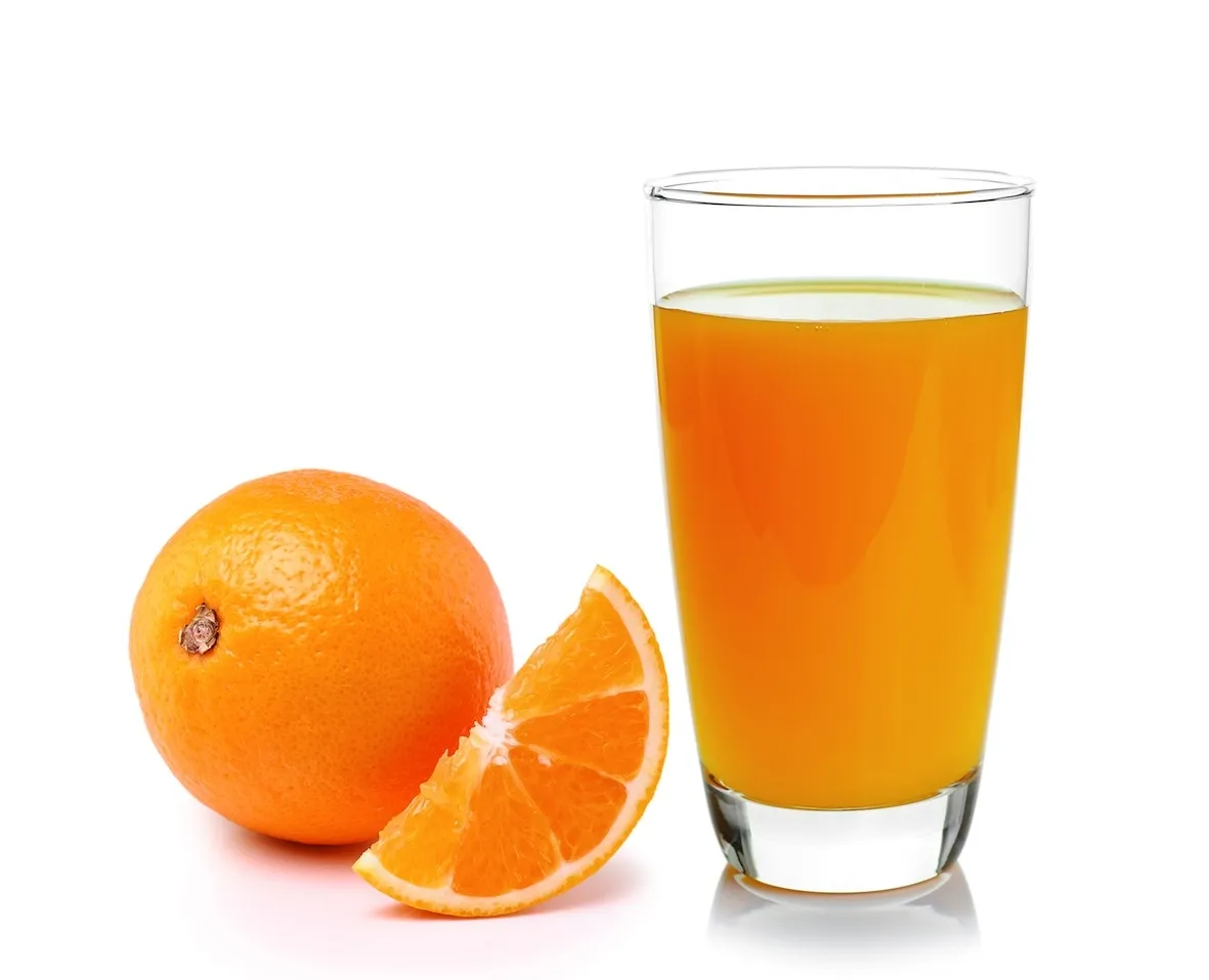 {'en': 'How many HC in the orange juice?', 'es': 'Cuantos HC en el zumo de naranja?'} Image