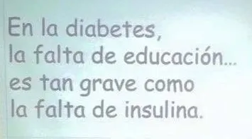 {'en': 'In diabetes, lack of education ...', 'es': 'En la diabetes, la falta de educación...'} Image