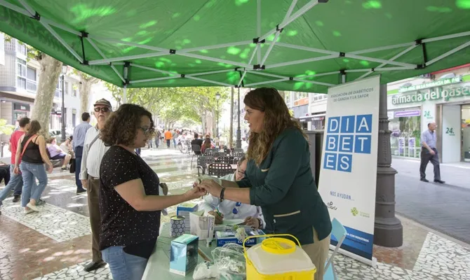 {'en': 'Gandia Diabetes Association launched the ‘challenge of the ton’', 'es': 'Asociación Diabetes Gandia ponen en marcha el ‘Reto de la Tonelada’'} Image