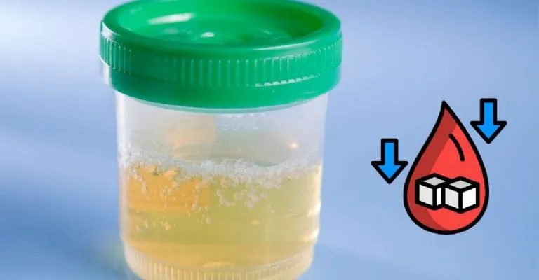 {'en': 'Glucose in the urine!!!!', 'es': 'Glucosa en la orina!!!!'} Image